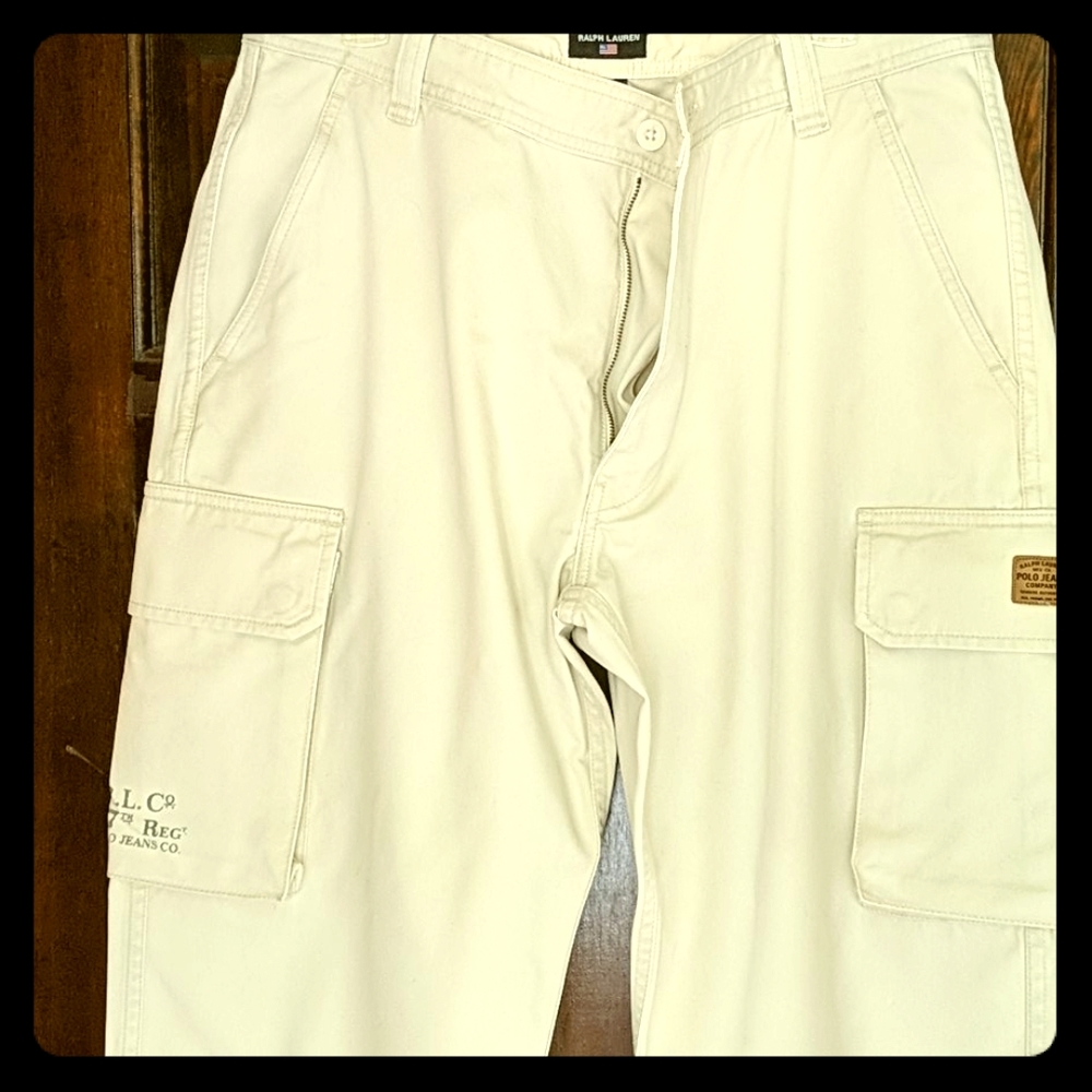 VTG Polo Jean Co Ralph Lauren Khaki Pants